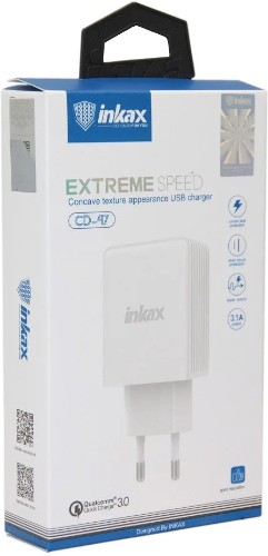 Зарядное устройство Inkax CD-47 белый